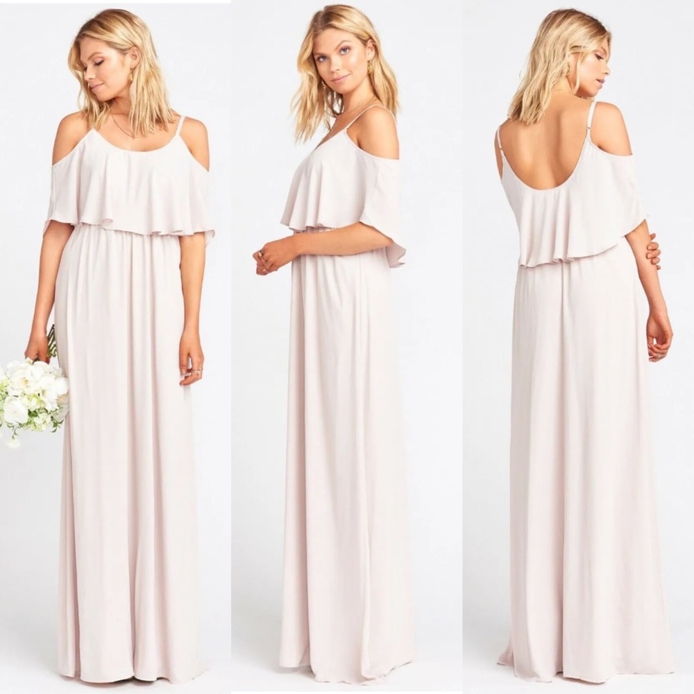 Show Me Your Mumu Caitlin Dress Crisp NEW